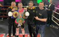 Kildare's Katelynn is Phelan on top of the world Jessica Schadko germany highlights full fight report results who won titles belts wbc youth youtube footage