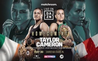 Katie Taylor bids to become two-weight undisputed World Champion against Chantelle Cameron duel in dublin predictions who wins and why how fight time date tv channel oddschecker boxrec wiki undercard
