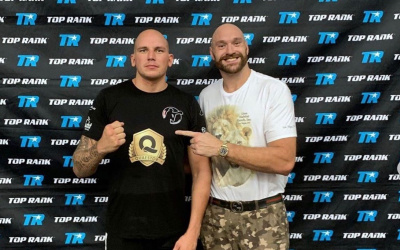 Unbeaten heavyweight Kem Ljungquist january 25