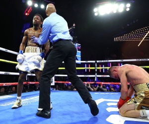 Business Handled Keyshawn Davis crushes Denys Berinchyk to capture lightweight crown