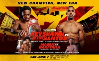 New Champion, New Era: Keyshawn Davis to defend WBO lightweight title to Edwin De Los Santos june 7 tickets keon kelvin brothers db3 norfolk espn bob arum watch full fight highlights