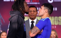 Keyshawn Davis vs Gustavo Lemos Press Conference Notes fight time date tv channel live results reports how to watch espn world rankings predictions betting odds