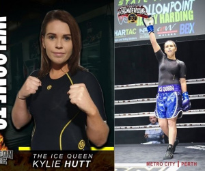 Kylie Hutt signs with Tony Tolj and Dragon Fire Boxing