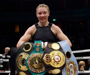 Lauren Price commits long-term future to BOXXER Lauren Price signs new promotional deal then calls for winner of Mikaela Mayer and Sandy Ryan next boxrec wiki