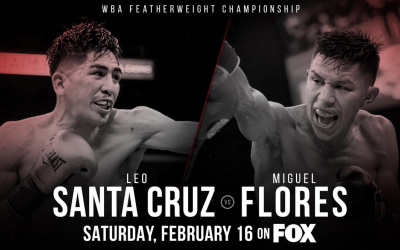 Leo Santa Cruz vs Miguel Flores: "I'm expecting a classic Mexico vs Mexico brawl"