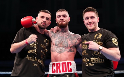 World-ranked Lewis Crocker defends WBO European welterweight title with an impressive KO win over Artem Haroyan boxrec