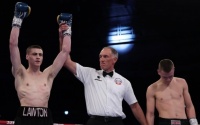 Lewis Lawton won his pro debut in just over a minute Top prospect Lewis Lawton set for second fight after quick debut KO win bcb promotions youtube channel how to watch fights queensberry scott dad trainer father