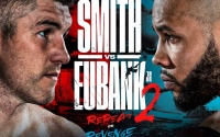 Rematch rescheduled Liam Smith vs Chris Eubank Jr 2 postponed again Savannah Marshall Franchon Crews-Dezurn  boxrec tickets boxxer ben shallom what happened injury injured trainer joe mcnally wiki