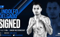Top Rank signs unbeaten Mexican knockout artist Lindolfo Delgado bob arum Jose Ramirez vs Josh Taylor undercard 11-0 kos olympian amateur record boxrec watch next fight