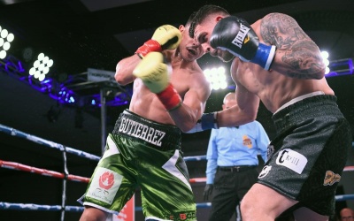 Louie Lopez continues march toward world title with victory against Adrian Gutierrez boxrec fight time watch tv highlights world rankings ratings list next fight thompson boxing