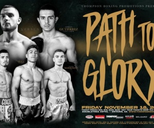 Louie Lopez ready for a big win against unbeaten Adrian Gutierrez fight time date tv channel undercard who wins thompson boxing how to watch tickets