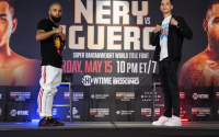 Luis “Pantera” Nery vs Brandon “Heartbreaker” Figueroa final press conference wbc world title champion boxrec who wins predictions results live oddschecker