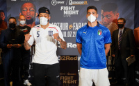 Lyndon Arthur vs Davide Faraci official weights and running order what time start ringwalks who wins and why predictions oddschecker betting odds best bets frank warren bt sport watch