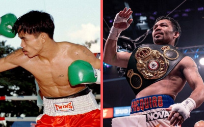 Manny Pacquiao becomes first boxer to hold world titles over four decades