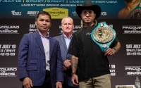 Manny “Pacman” Pacquiao vs Mario “El Azteca” Barrios final press conference quotes boxrec wiki oddschecker