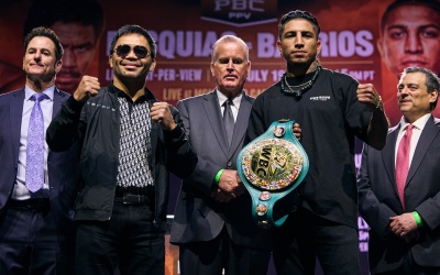 Gary Russell Jr David Picasso and Mark Magsayo added to Mario Barrios-Manny Pacquiao card boxrec fight wiki