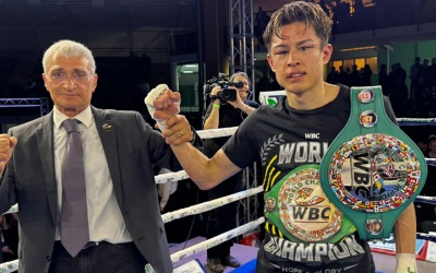Masanori Rikiishi crowned WBC Silver super-featherweight champion michael magnesi fight highlights watch who won next boxrec