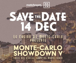 Matchroom Boxing announce Monte-Carlo Showdown V on December 14 joe cordina line up eddie hearn boxers fighters how to watch tickets fight highlights