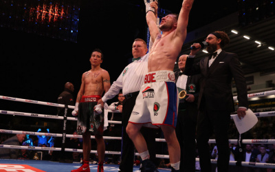 Maxi Hughes continued his incredible form as he defeated Jovanni Straffon to win the IBO world lightweight title boxrec wiki matchroom boxing