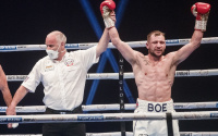 Maxi Hughes discusses his third chance at the British title against Paul Hyland Jnr interview sam bowen super-featherweight boxrec jono carroll 2020 mtk global what time start martin j ward