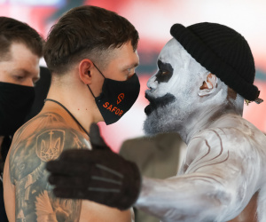 Oleksandr Usyk vs Dereck Chisora- official weights and running order