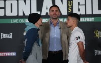Michael Conlan is adamant he will knock out Jordan Gill: "He lacks something he has quit in him" undercard press conference quotes sparring sessions watch matchroom boxing dazn