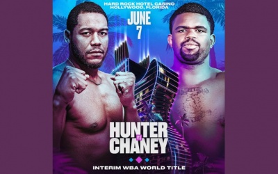 Michael Hunter faces Cassius Chaney for the WBA Interim heavyweight title on June 7 in Hollywood boxrec wiki bounty team combat league boxer predictions oddschecker