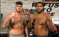 Michael Hunter vs Eli Frankham weights boxrec results running order ringwalk times undercard and how to watch heavyweight headliner tickets player+ biba william storey rich energy