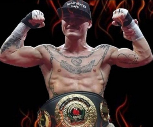 Michael Magnesi IBO intercontinental title boxer