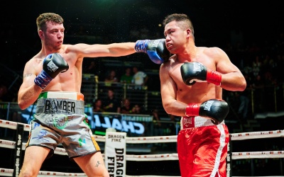 ThunderDome 52 full fight night results from Perth DragonFire Promotions boxing tony tolj  lethal joel lewis boxrec australia Lewis Clarke defeats Bilal Seidu in rematch