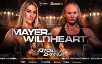 Christina Linardatou forced to withdraw from Mikaela Mayer fight Swedish contender Lucy Wildheart steps in boxrec fight time date tv channel Joe Joyce bt sport Zhilei “Big Bang” Zhang