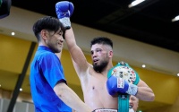 Mitsuro Tajima flattens Muhetoer Maihemut to capture the OPBF Cruiserweight title boxrec watch full fight highlights championship in Osaka