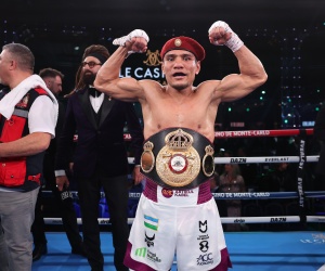  Murodjon Akhmadaliev KOs Ricardo Espinoza Franco then calls out Naoya Inoue boxrec cheavon clarke gary cully fight highlights maxi hughes next matchroom results