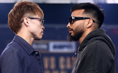 Naoya Inoue vs Ramon Cardenas press conference notes boxrec fight time date tv channel what time start ringwalks main event results reports