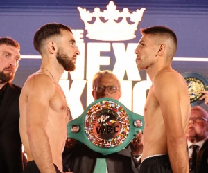 Collins vs Lorente weigh-in results, schedule of fights, ringwalks, how to watch