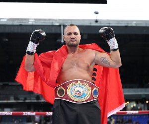 The frontrunner for Tyson Fury's next fight on August 1 revealed pierce oleary dublin dazn frank warren who is nelson hysa heavyweight title albanian eagle