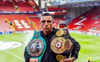Nick Ball defends WBA featherweight belt with brutal KO results oddschecker angelo leo world rankings champion rey vargas paul stevenson frank warren promoter liverpool