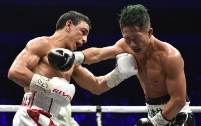 Nordine Oubaali successfully defends WBC crown with win over Takuma Inoue in Japan