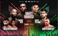 Ohara Davies faces Ismael Barroso in WBA World super-lightweight title eliminator boxrec wiki mtk global belt fight time date tv channel ifl tv d4g promotions