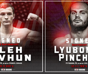 Ukrainian standouts Oleh Dovhun and Lyubomyr Pinchuk sign with Star Boxing