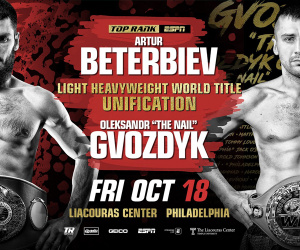 Oleksandr Gvozdyk vs Artur Beterbiev