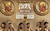 Oleksandr Usyk vs Rico Verhoeven full undercard announced hamzah sheeraz jack catterall world title fights egypt times ringwalks uk how to watch dazn tv