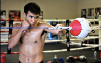 Omar Juarez moved his training camp to Las Vegas for Jairo Lopez fight boxrec wiki who wins predictions preview FS1 PBC Fight Night Action FOX Deportes Mechanics Bank Arena Bakersfield California