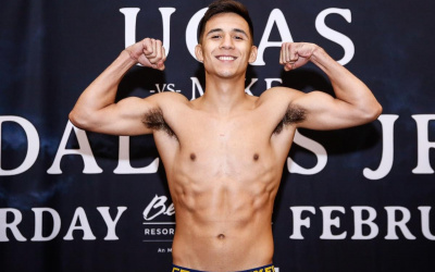 Undefeated super lightweight sensation Omar Juárez to face Elías Araujo on Harrison-Perrella undercard fox pbc what time start ringwalks
