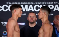 Pat McCormack vs Miguel Parra weigh-in results and running order Pat McCormack vs Miguel Parra weights, running order, ringwal times, quotes dazn