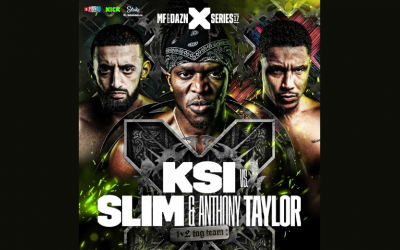 KSI set to face Slim and Anthony Taylor on the same night on August 31 wiki boxrec youtube followers how much is he worth millions boxrec professional sidemen paki