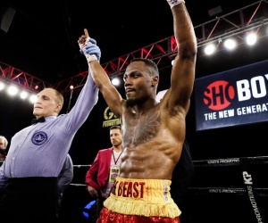 WBO #5 super bantamweight Ra'eese Aleem calls for a rematch on U.S. soil with Sam Goodman first fight youtube boxrec full highlights how to watch youtube boxer Greg Hannley