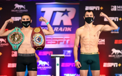 ose Ramirez vs Viktor Postol: official weights ahead of Las Vegas clash