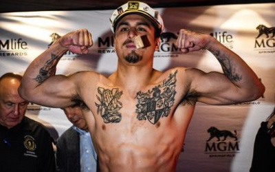 Richie “Popeye The Sailor Man” Rivera packs his bags for Orlando Tony Blanco Christy Martin ryan soft boxrec pro record star boxing joe deguardia Tony Palmieri february 12