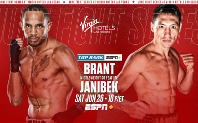Rob Brant vs Janibek Alimkhanuly Middleweight Showdown Set for Lomachenko-Nakatani Co-Feature fight time date tv channel undercard ringwalks